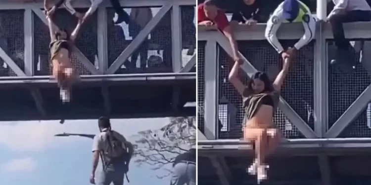 İntihar Tehlikesi Yaşayan Kadın İçin Yetkililer Seferberde