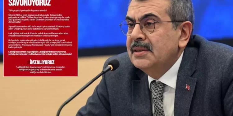 Tekin’den Açıklama: Tartışmalı Metne Dava Yolu