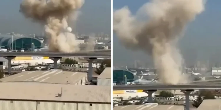 İran’dan Dubai Havalimanı’na saldırı: Uçuşlar askıda