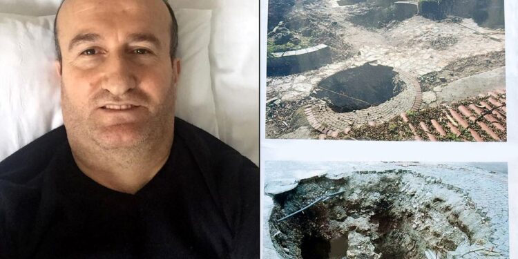 Çukura düşen adamın Antalya davası sonuçlandı: 1 milyon TL