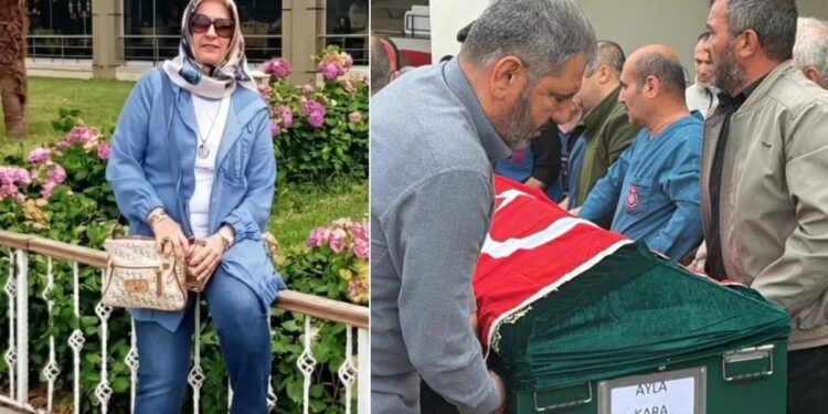 Öğrencilerine siper olan öğretmen toprağa verildi