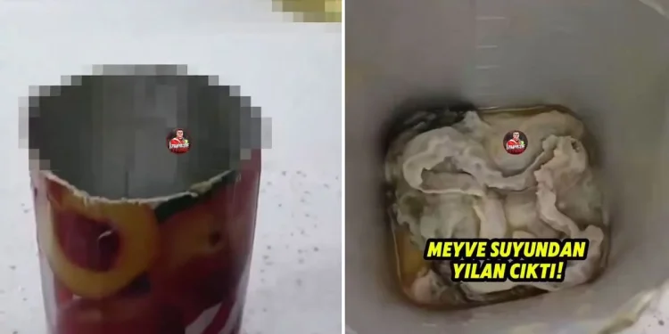 Türkiye’nin ünlü meyve suyu markasından şoke eden görüntü