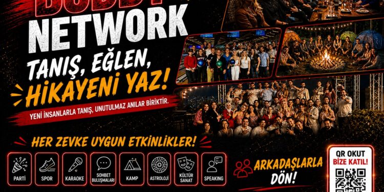 Sıkıcı Rutine Buddy Network ile Sosyal Bir Mola